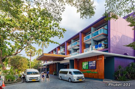 holiday inn express phuket patong beach central|patong beach map.